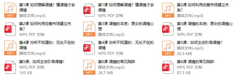 魔鬼《调情课初阶版高阶版》 【完结】